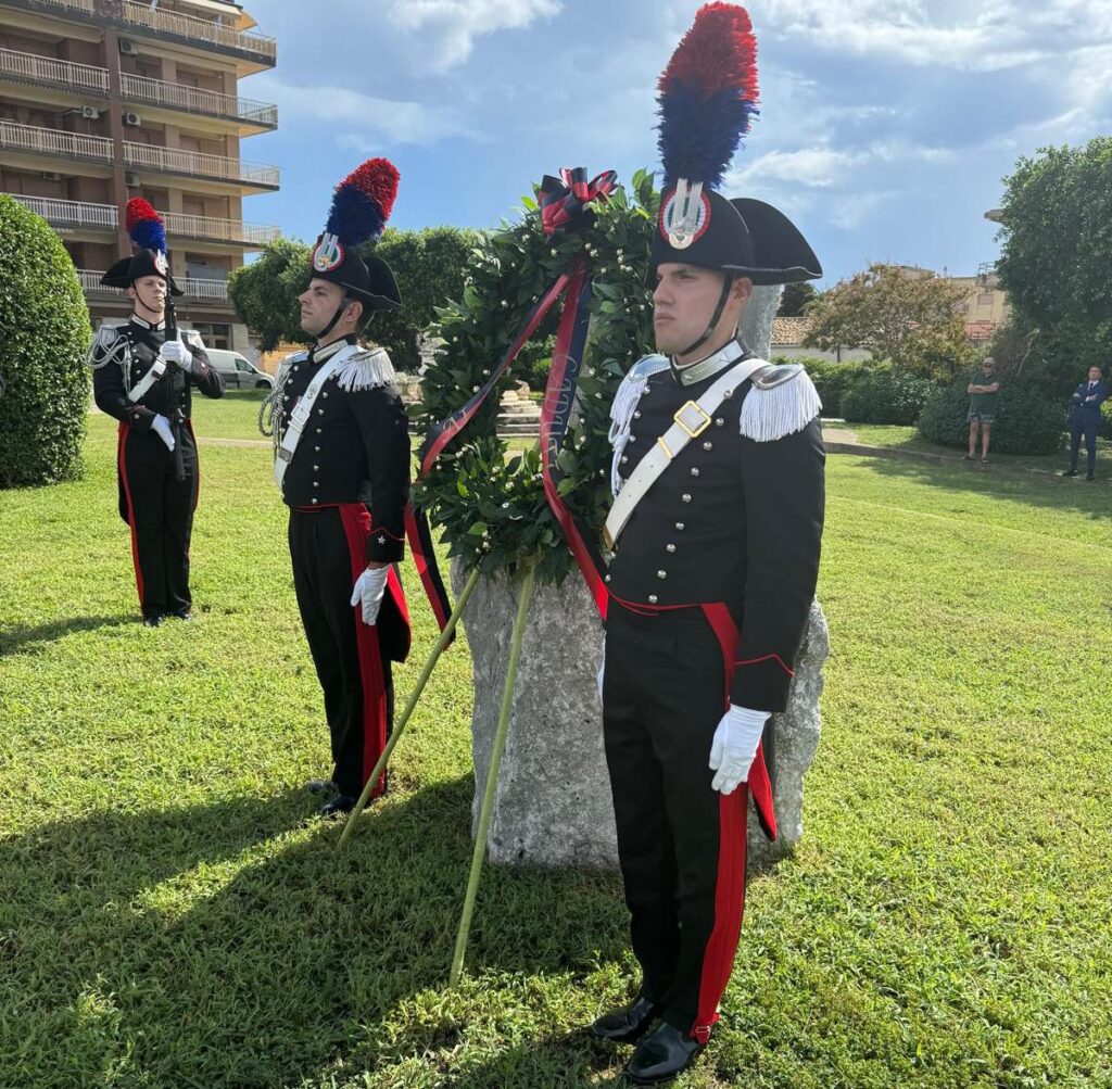 Bovalino cerimonia commemorativa in onore del brig. antonino marino