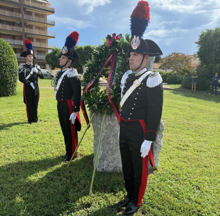 Bovalino cerimonia commemorativa in onore del brig. antonino marino