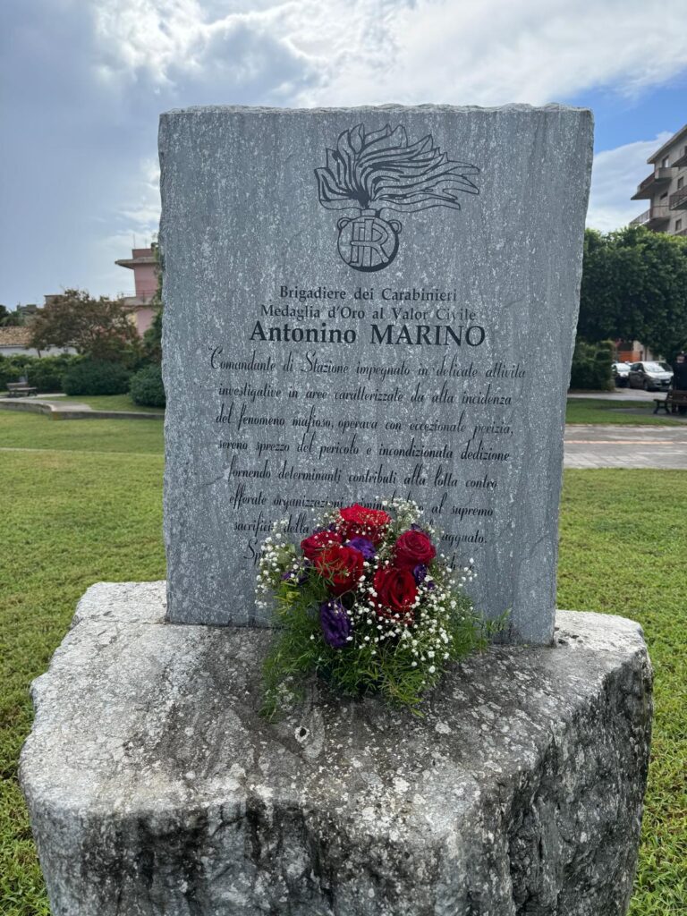 Bovalino cerimonia commemorativa in onore del brig. antonino marino