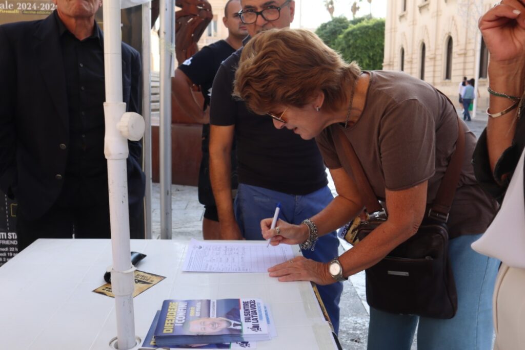 Gazebo Lega Reggio Calabria