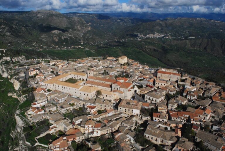 Gerace (RC) dall'alto