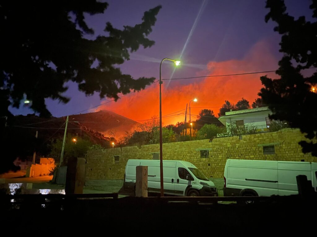 Incendio Palizzi