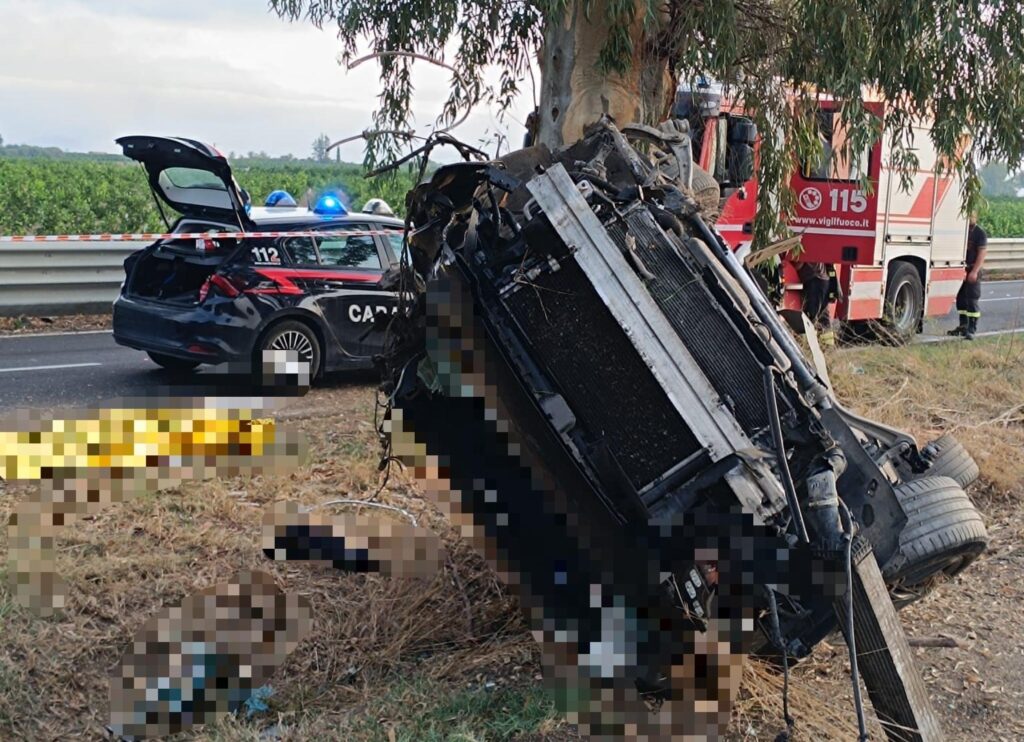 Incidente in Provincia di Catania