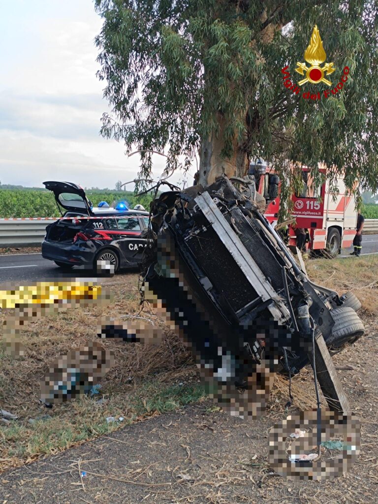 Incidente in Provincia di Catania