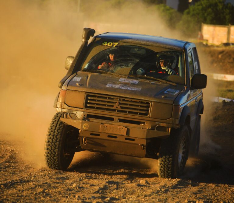 L'auto di Antonio Ricciari alla Dakar Classic