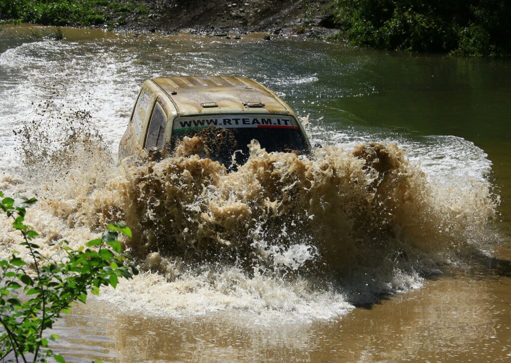 L'auto di Antonio Ricciari alla Dakar Classic