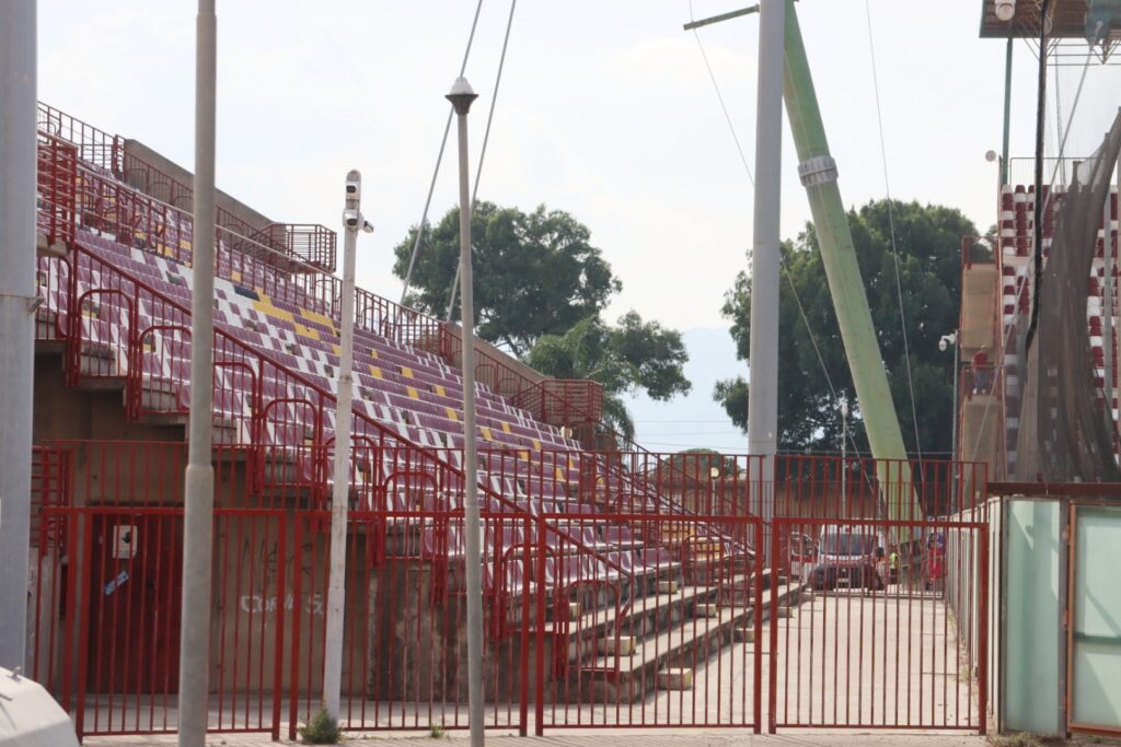 Lavori stadio Granillo