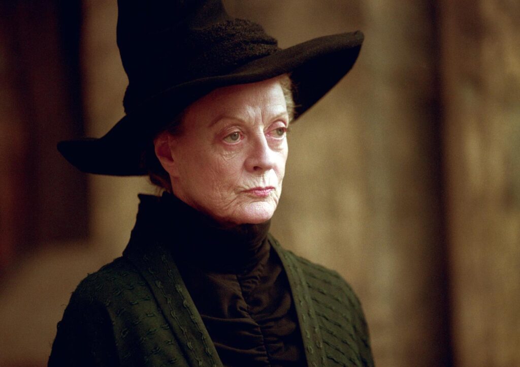 Maggie Smith Prof McGranitt Harry Potter