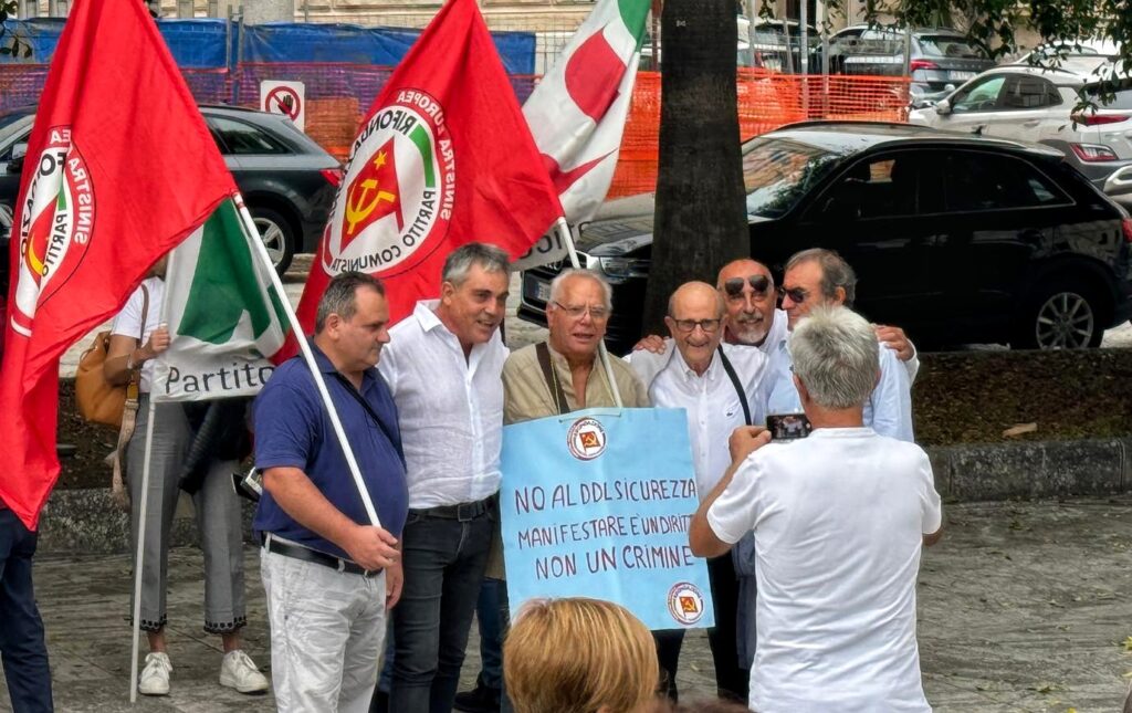 Manifestazione sindacati Reggio Calabria