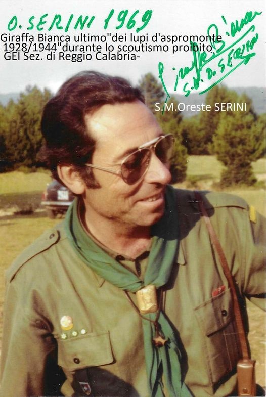 Oreste Serini in una foto del 1969