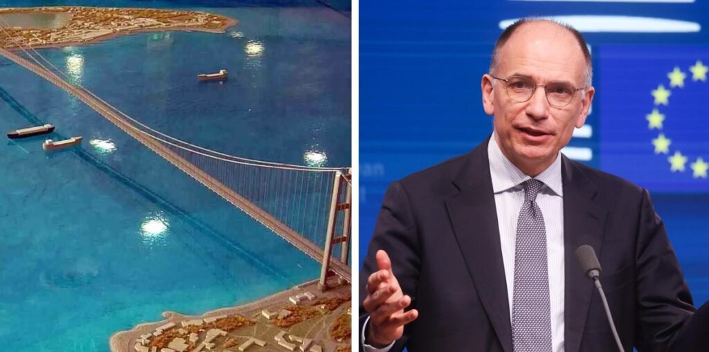 Ponte sullo Stretto ed Enrico Letta