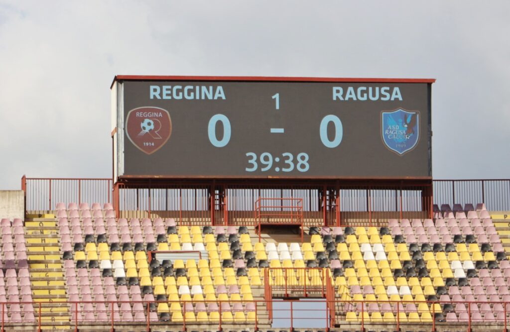 Reggina-Ragusa tabellone