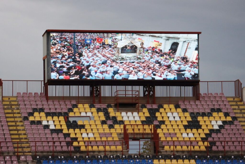 Reggina-Scafatese tabellone Granillo