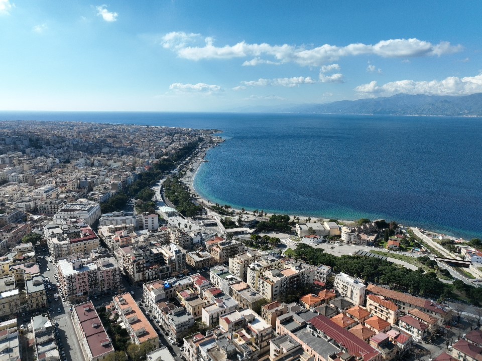 Reggio Calabria dall'alto