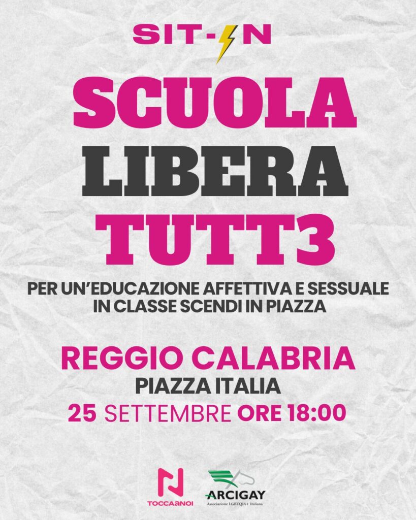 Reggio Calabria sit-in 25 Settembre