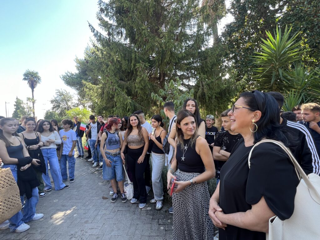 Studenti greci all'Einaudi ALvaro di Palmi