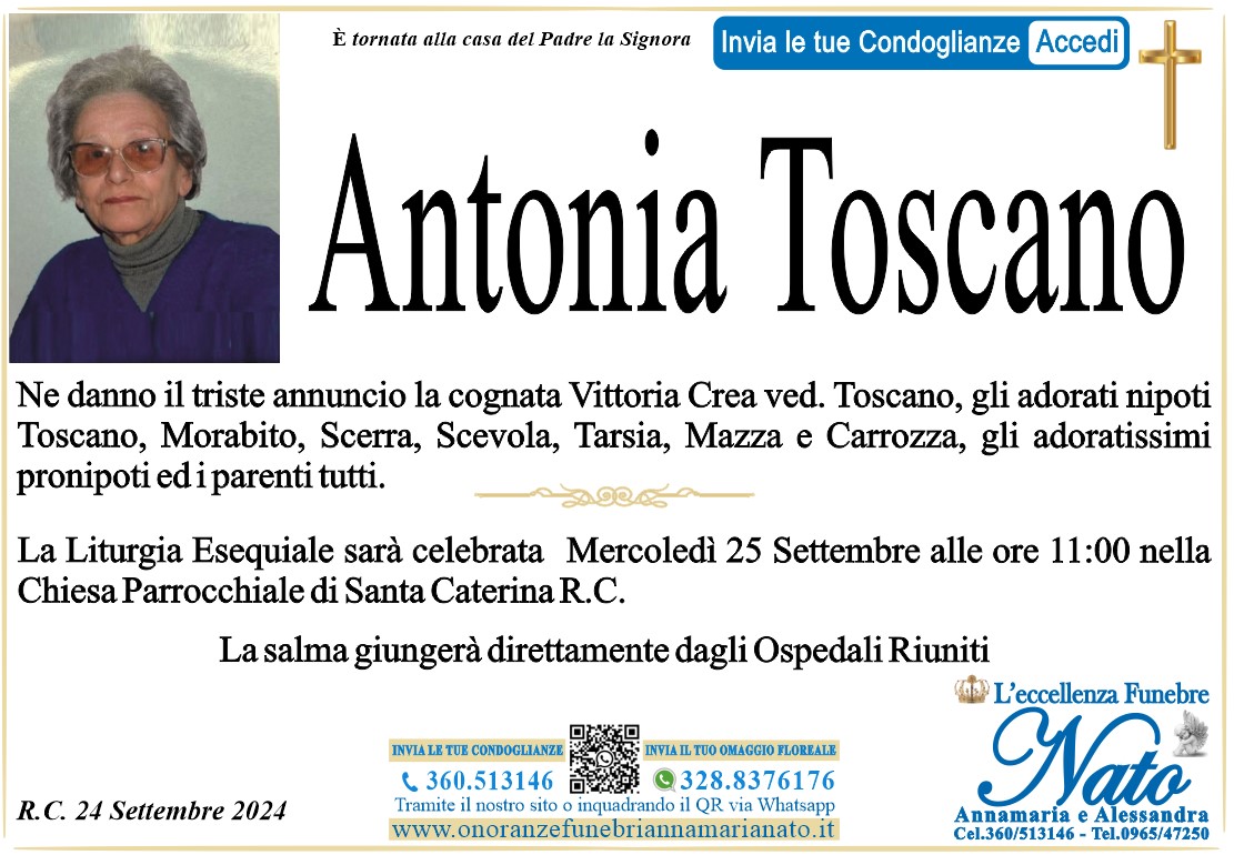 TOSCANO ANTONIA