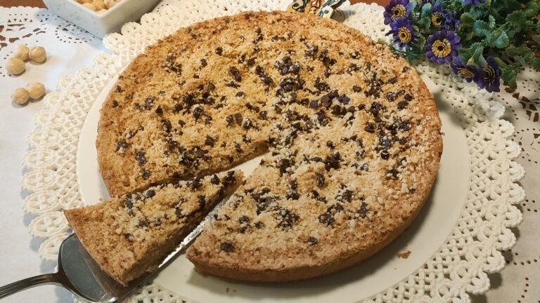 torta di nocciole dei Nebrodi