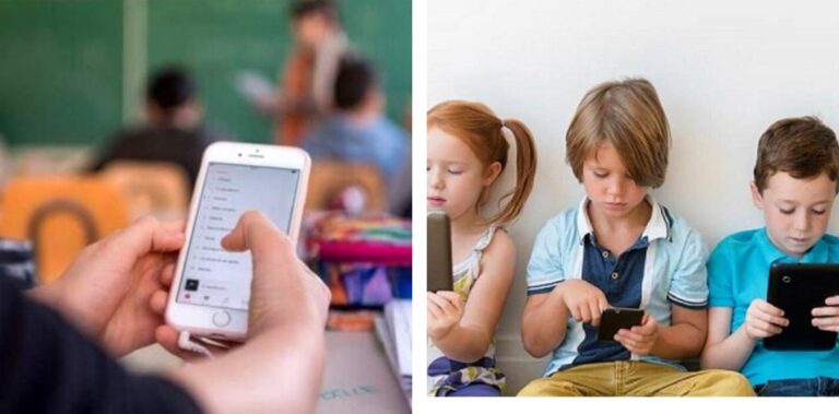 cellulare in classe bambini dipendenza