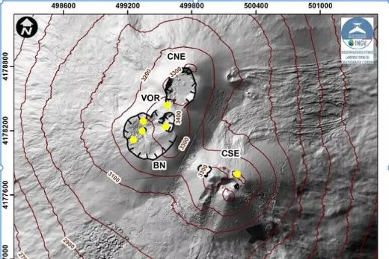 cratere voragine etna