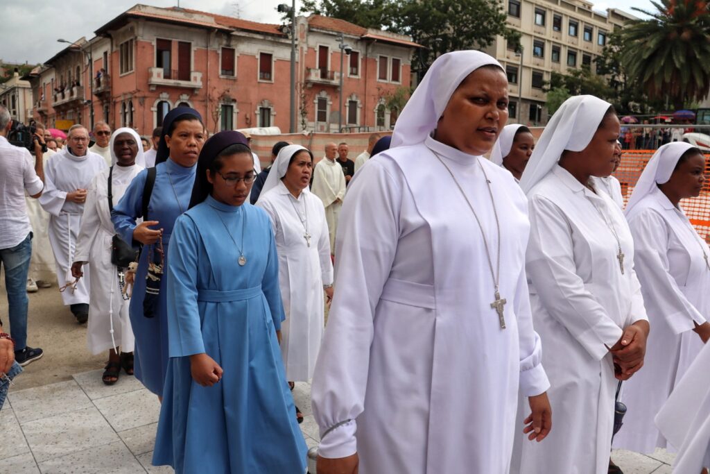 festa di madonna sotto la pioggia