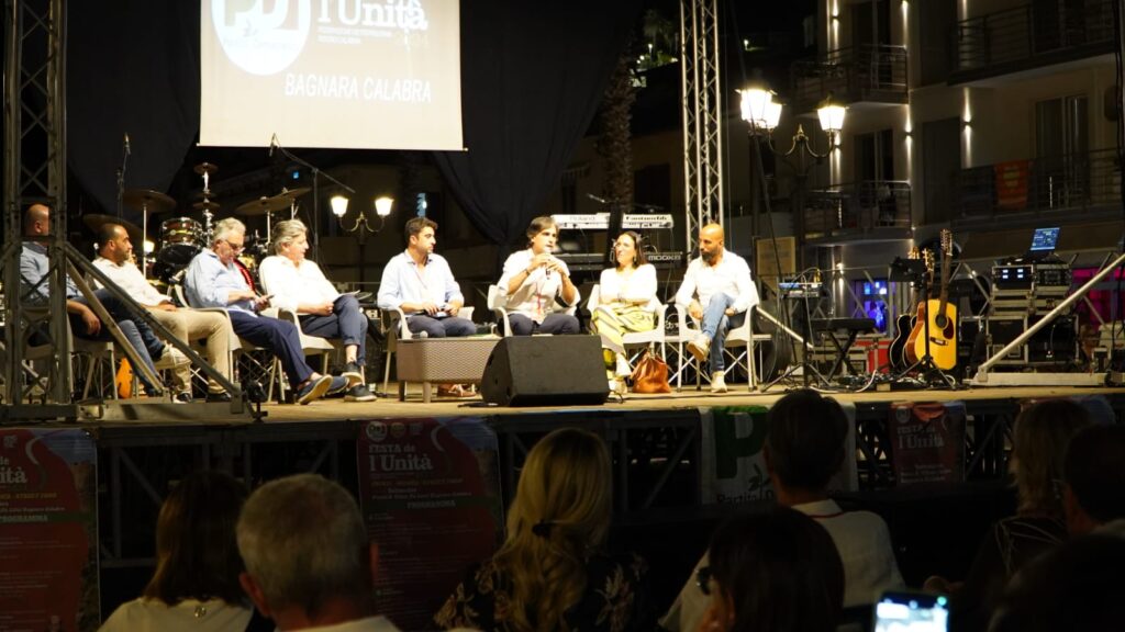 Falcomatà a festa unità bagnara