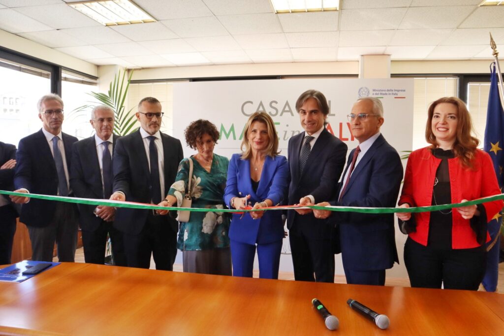 inaugurazione casa del made in italy