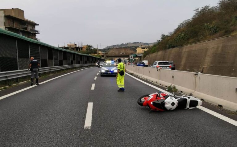 incidente raccordo autostradale