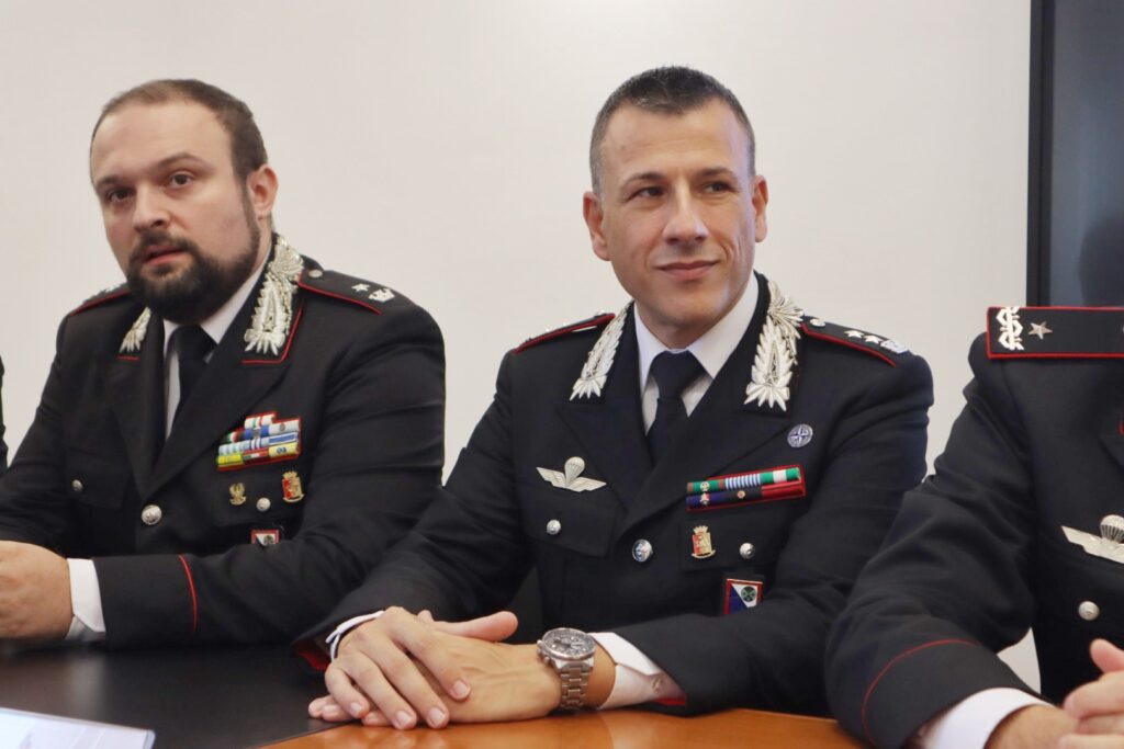 presentazione nuovi Ufficiali carabinieri reggio calabria