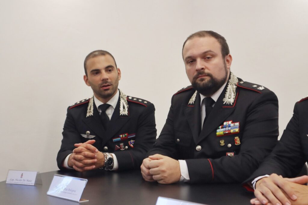 presentazione nuovi Ufficiali carabinieri reggio calabria