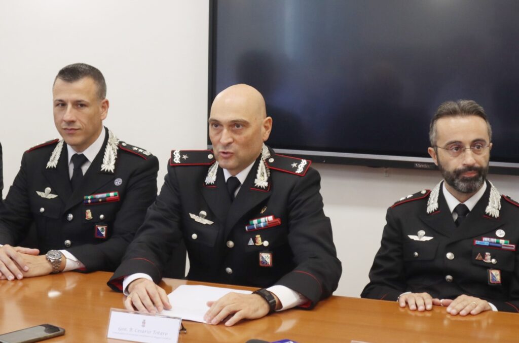 presentazione nuovi Ufficiali carabinieri reggio calabria