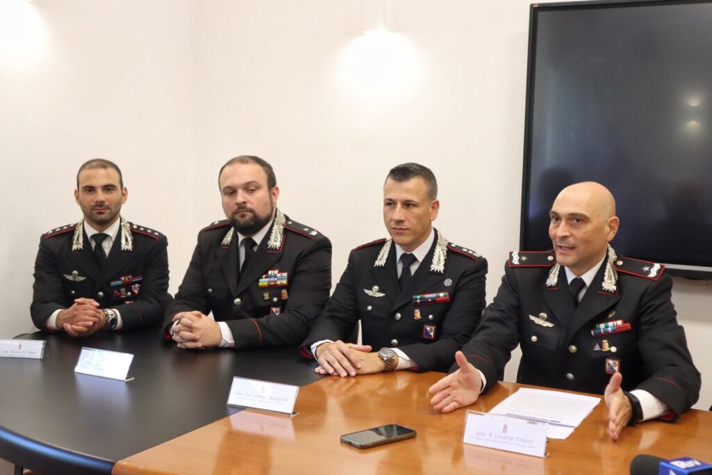 presentazione nuovi Ufficiali carabinieri reggio calabria