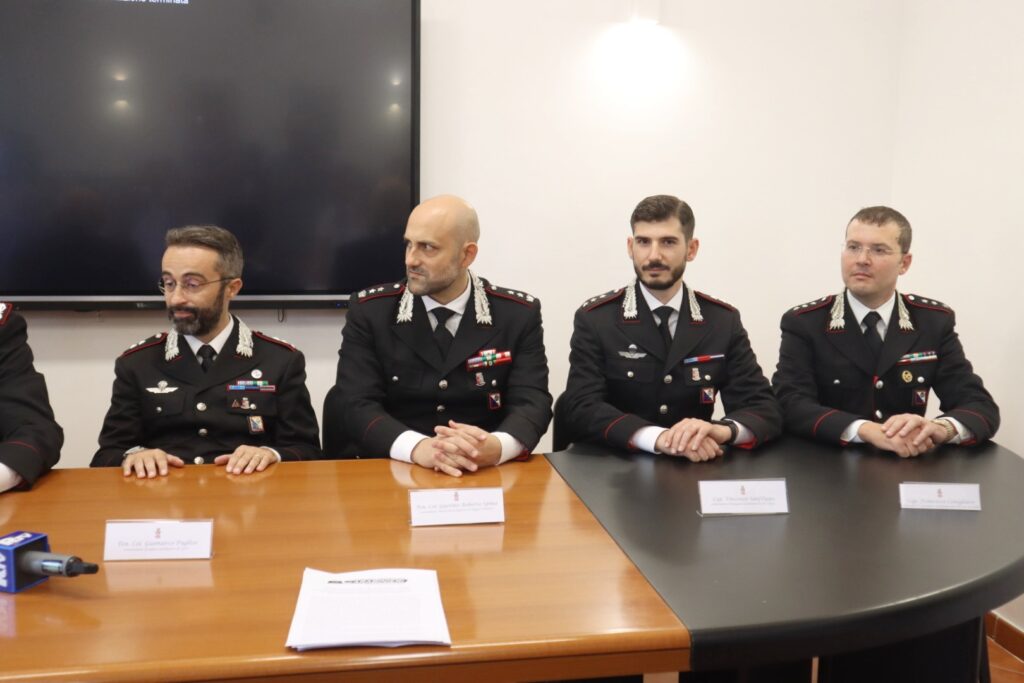 presentazione nuovi Ufficiali carabinieri reggio calabria