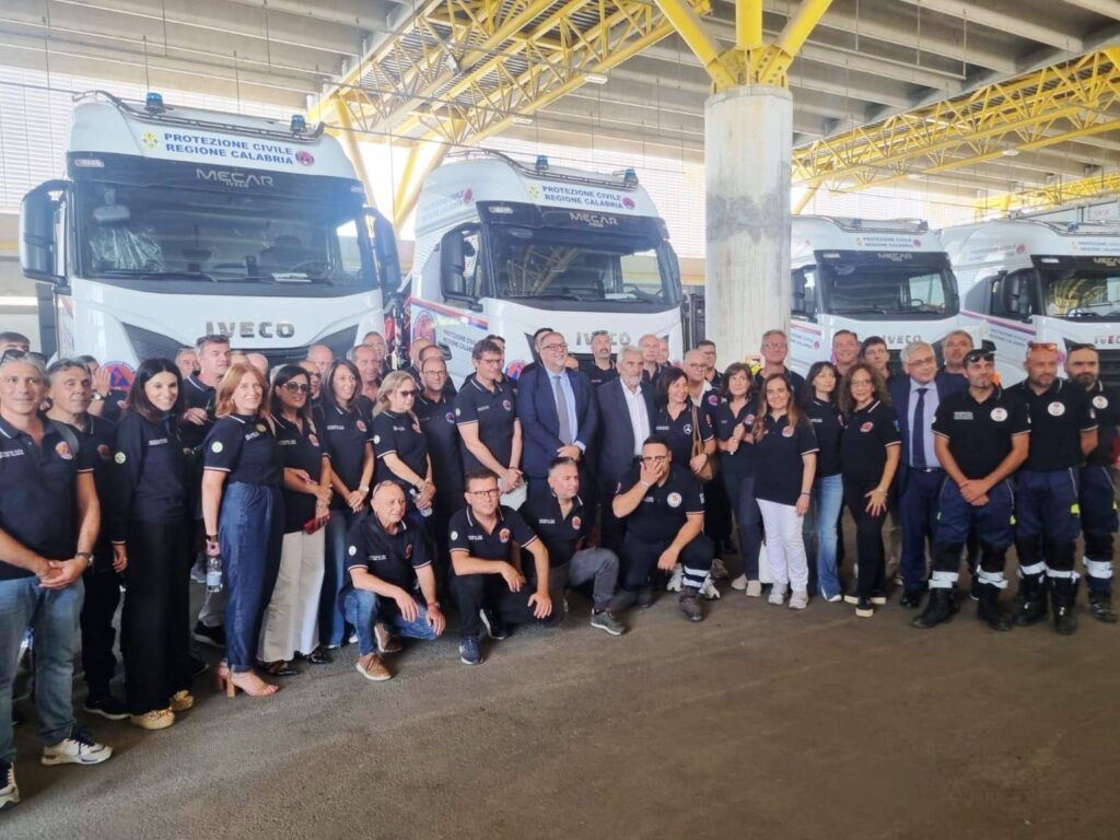 protezione civile visita calabria