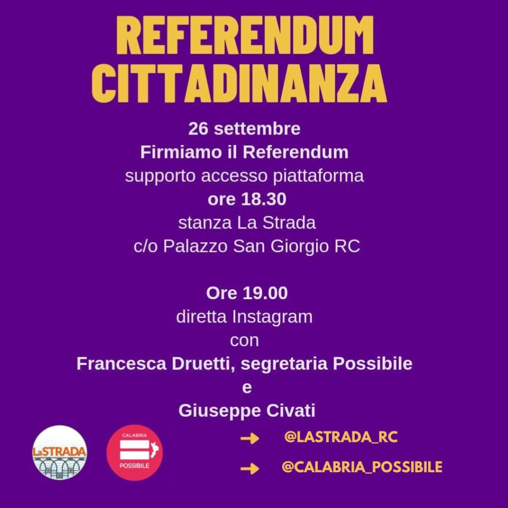 referenudm cittadinanza