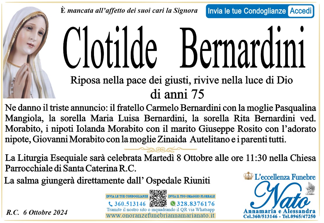 BERNARDINI CLOTILDE