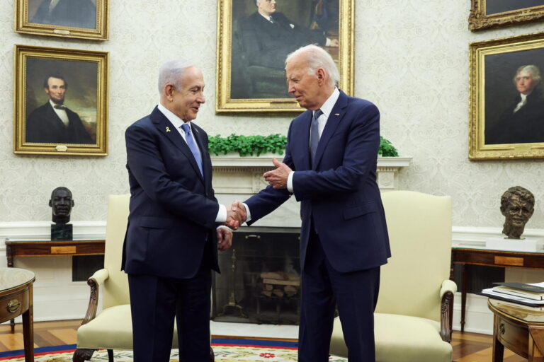 Benjamin Netanyahu e Joe Biden