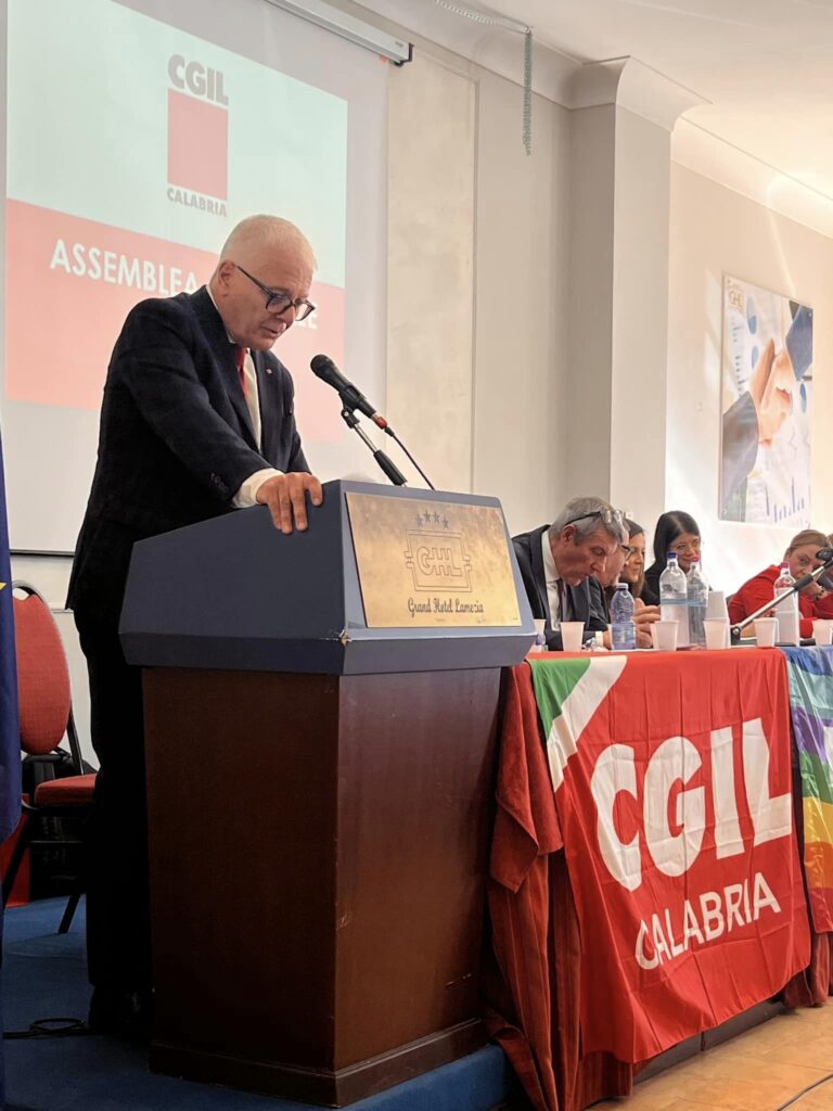 Cgil Calabria Gianfranco