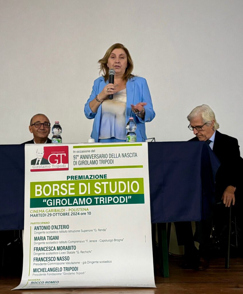 Consegna Borse di studio Girolamo Tripodi