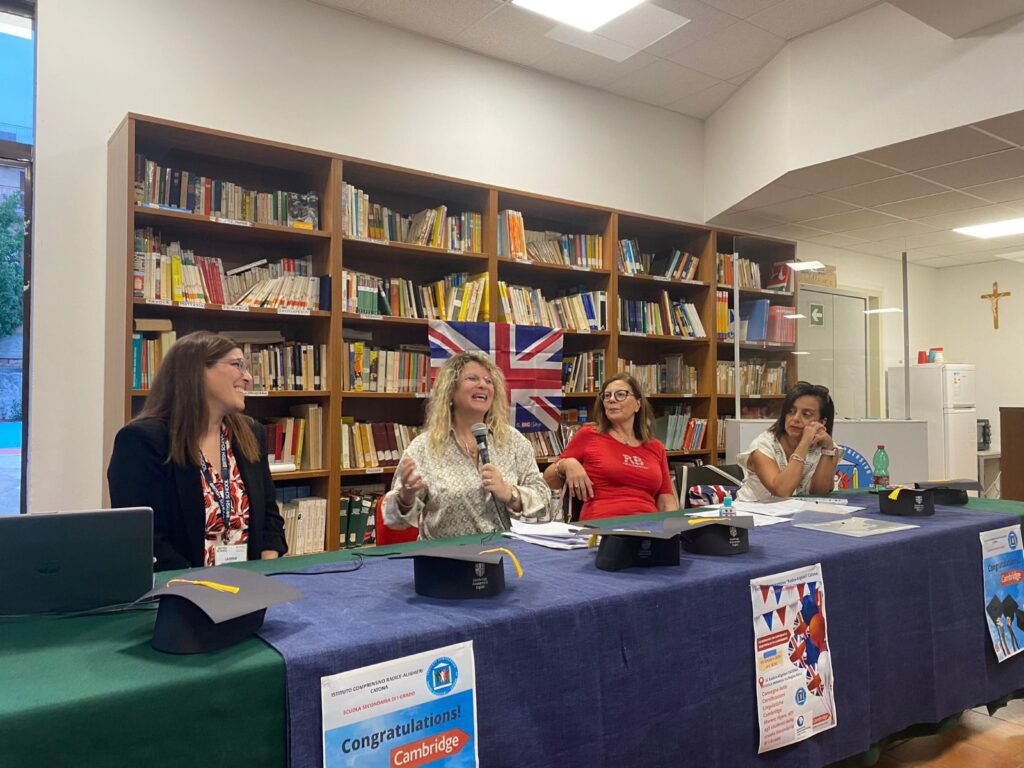 Consegna certificati Cambridge British School