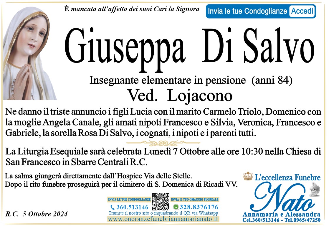 DI SALVO GIUSEPPA