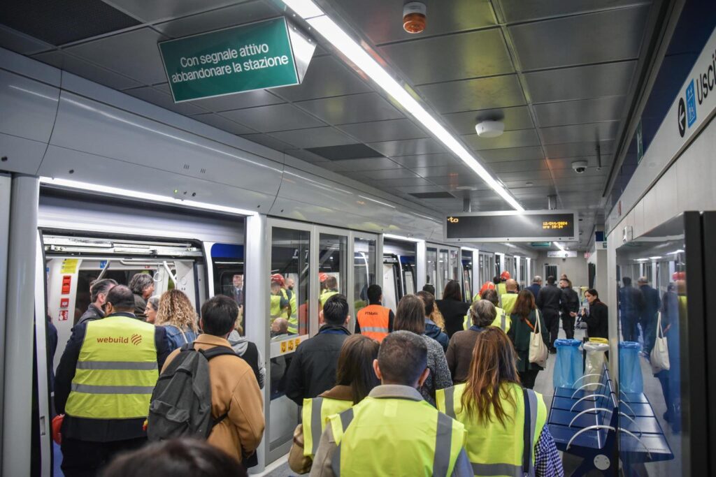 Inaugurazione Metro M4 Milano