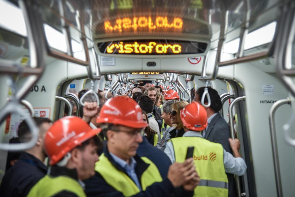 Inaugurazione Metro M4 Milano