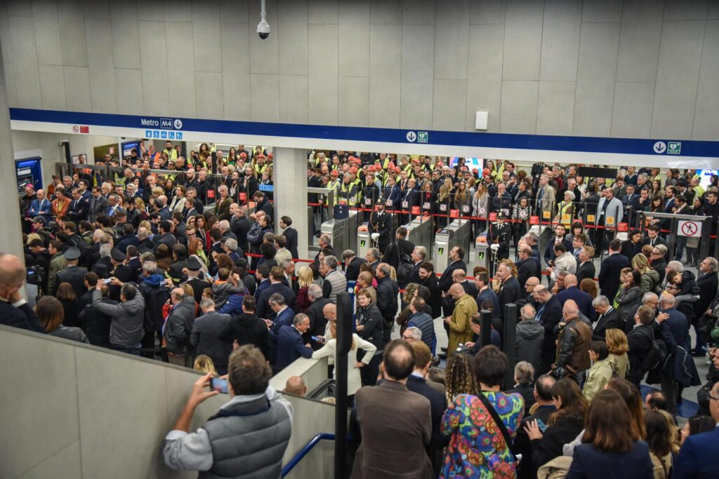 Inaugurazione Metro M4 Milano