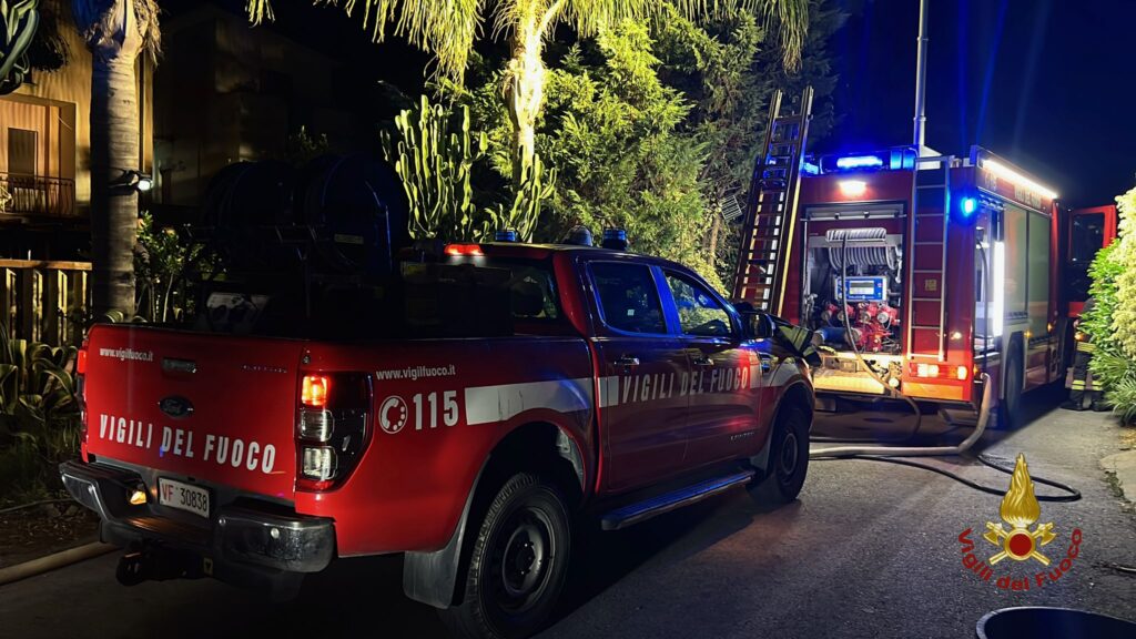 Incendio Barcellona Pozzo Gotto