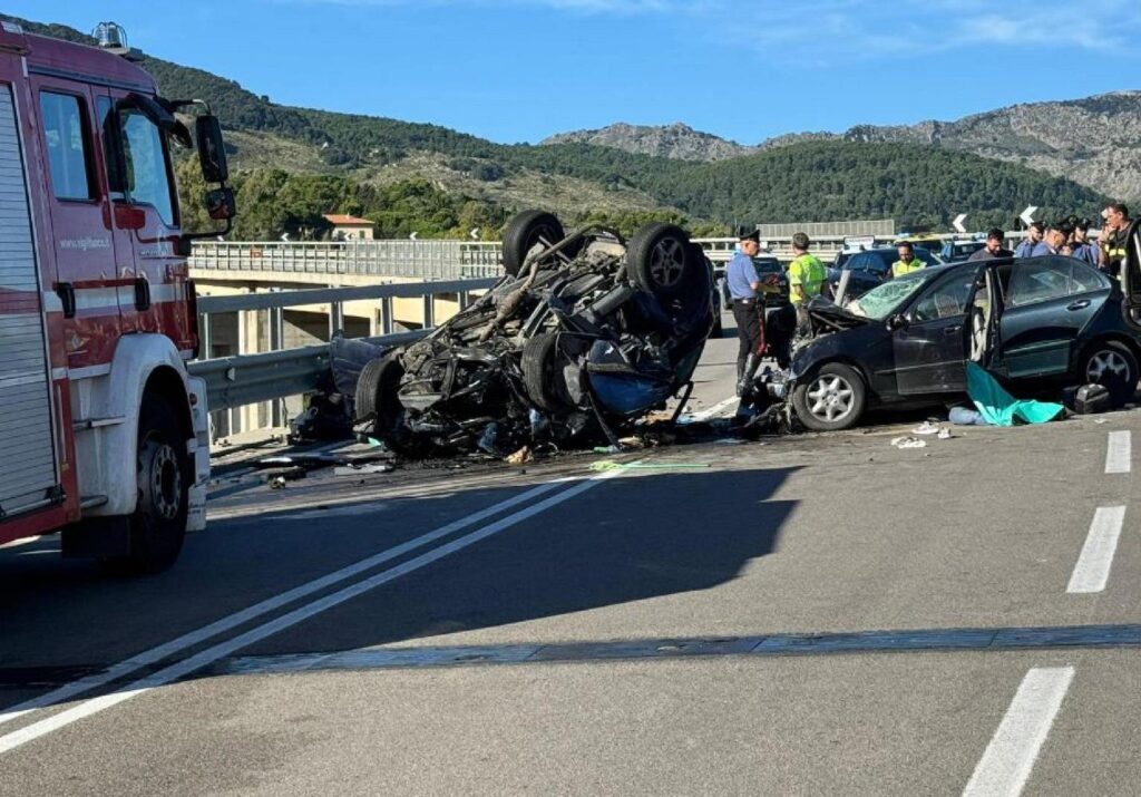 Incidente sulla Palermo-Sciacca. Ph. Ignazio Marchese (Y93)