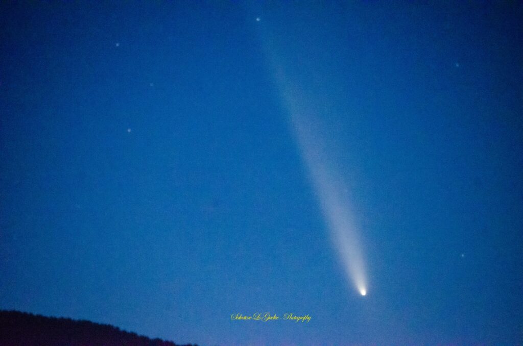 Cometa C2023 A3 Tsuchinshan-ATLAS Milazzo