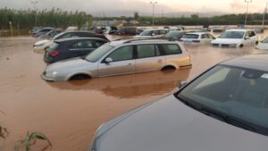 Macchine alluvione Lamezia Terme