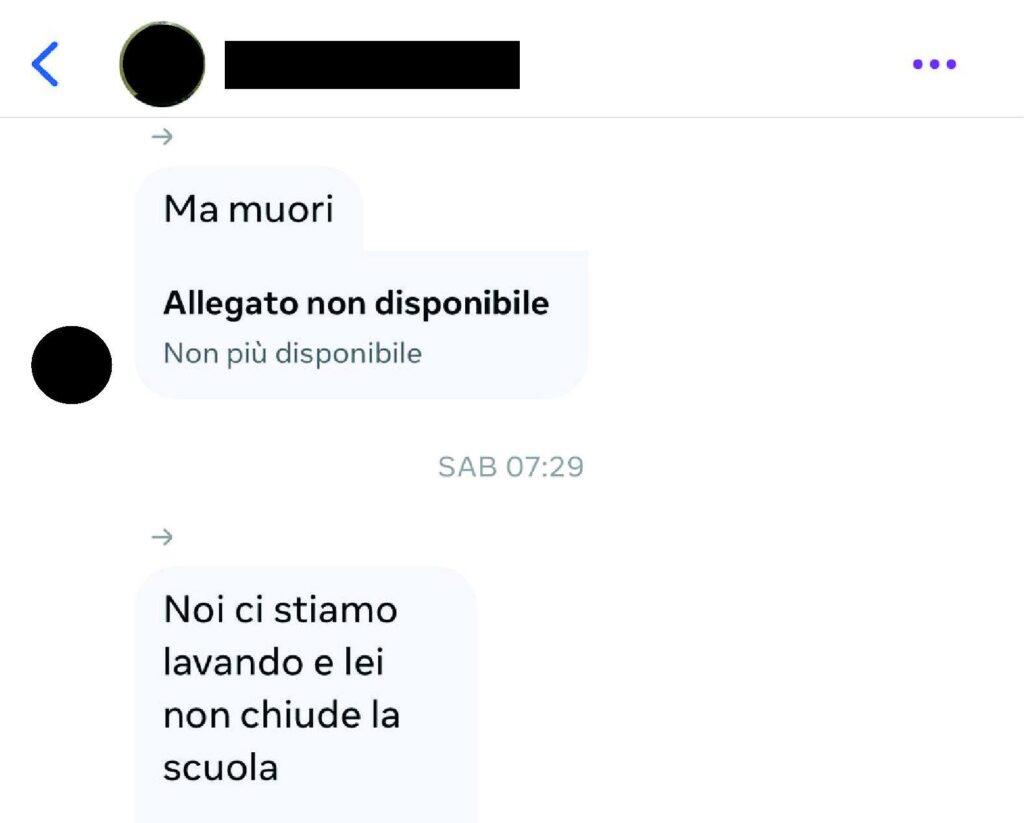 Minacce a Falcomatà