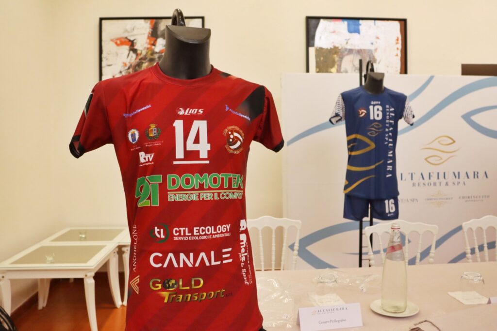 Nuove Maglie Domotek Volley Reggio Calabria 2024-2025